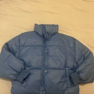 Women’s Blue Puffer Jacket